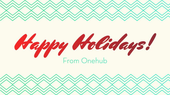 Happy Holidays from Onehub!